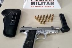 Vereador é preso em João Monlevade por porte ilegal de arma de fogo